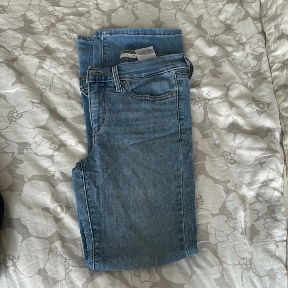 Levi's Blue Boot Cut Jeans Classic Style
